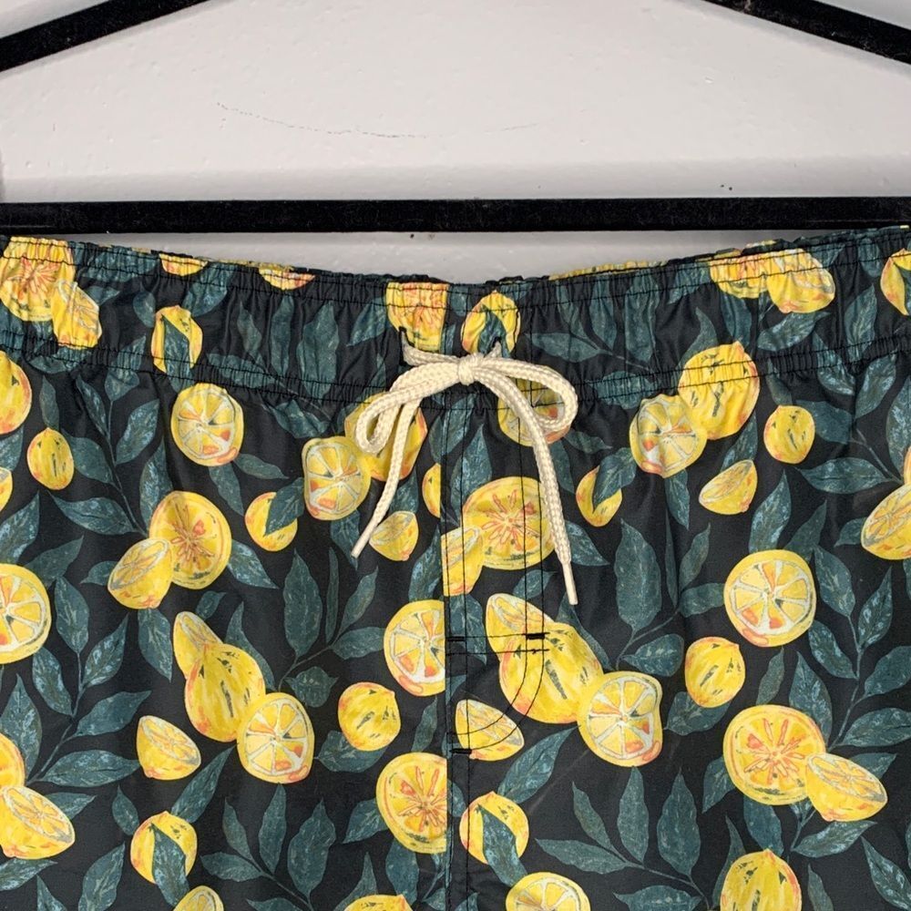 Laguna Swim lemon print men’s swim trunks size XL - Picture 2 of 9